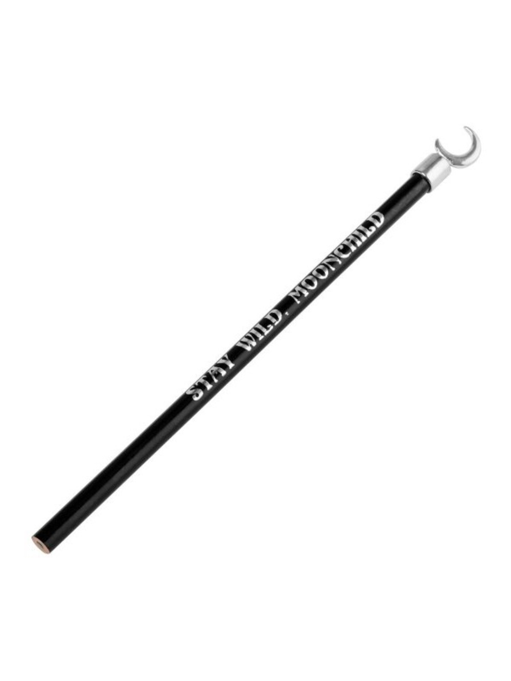4X Stay Wild Moonchild Black Crescent Pencil Stationary